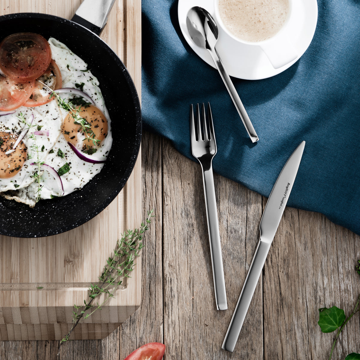 Essence набор стальных столовых приборов из 30 предметов – 2