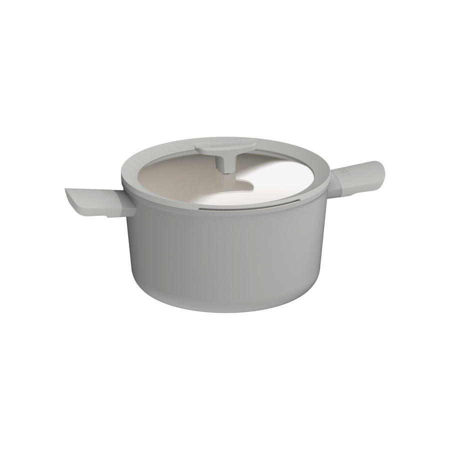 Balance Non-stick Covered Stockpot 24 × 14 cm, Moonmist