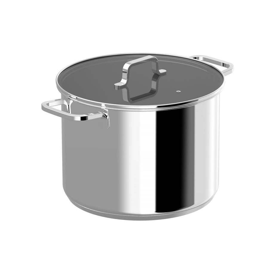 Helix Stainless Steel Covered Stockpot 26 cm