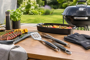Labākie BBQ piederumi vasarai mājas grilam