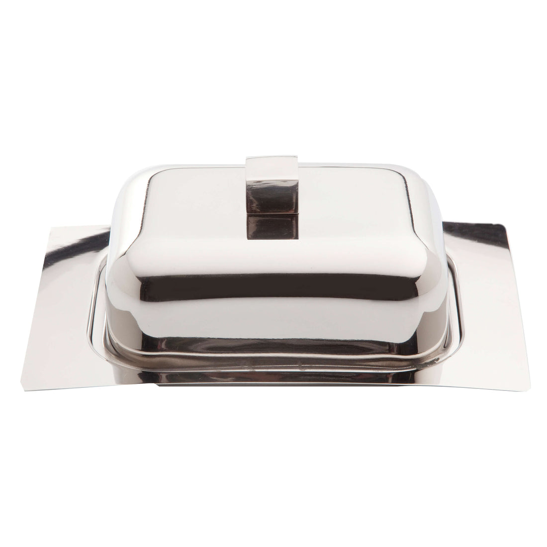 BergHOFF Butter Dish 19x13x7.5cm - 18/10 Stainless Steel with Classic Design