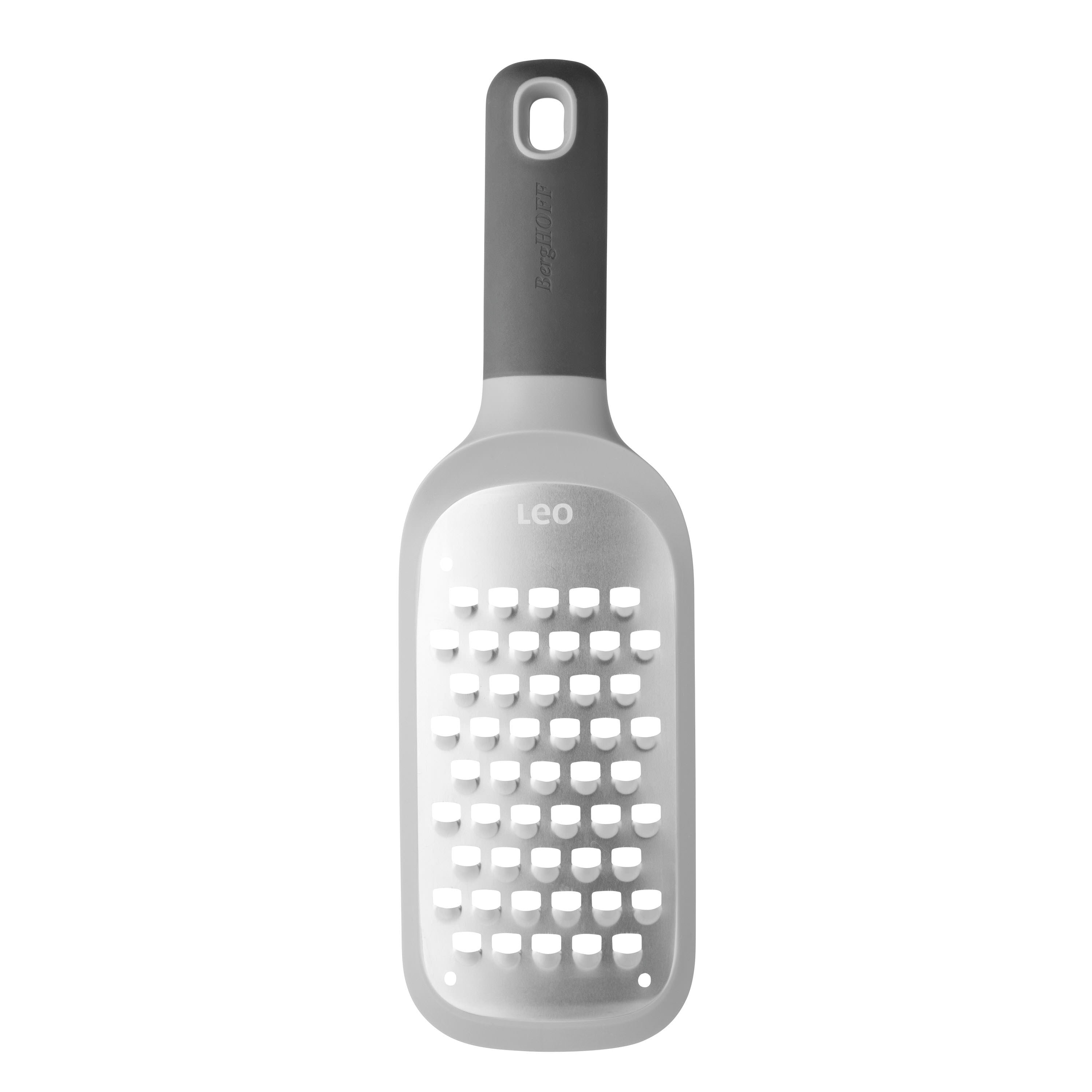 BergHOFF Ultra-Coarse Paddle Grater - Non-Slip Base, Stainless Steel Blade and Storage Sleeve for Safe Use