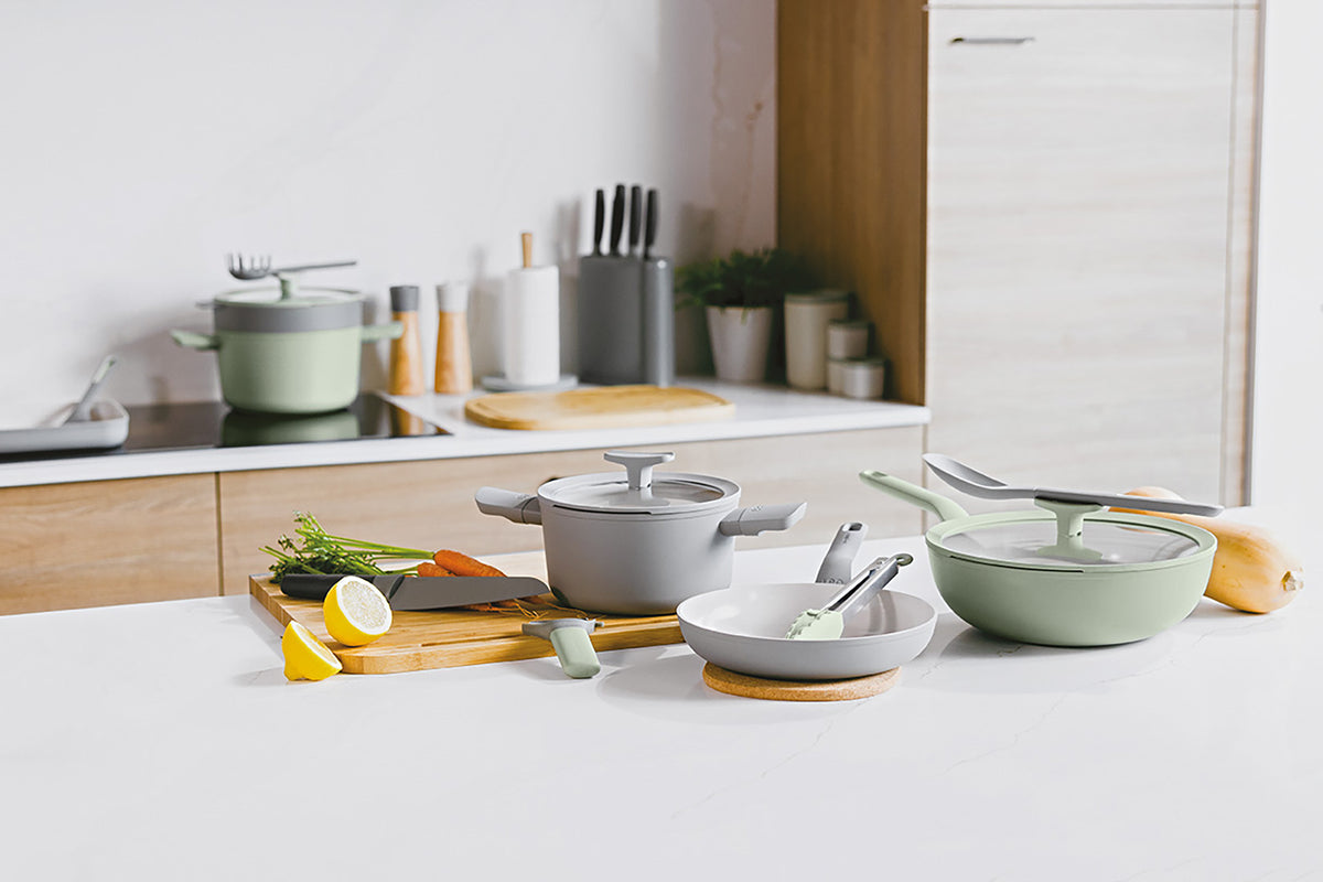 Balance nepiedegošā omletes panna 25 cm, Sage – 3