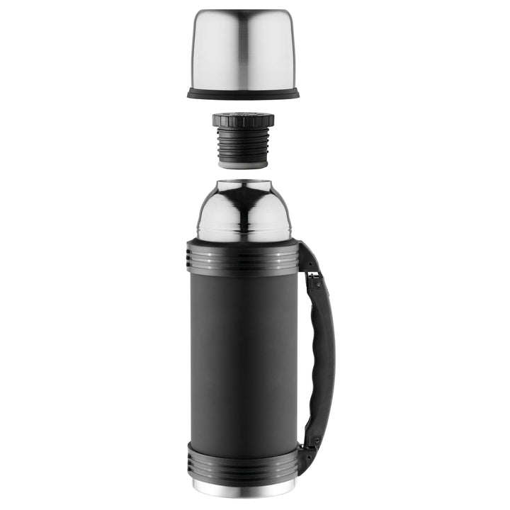 BergHOFF 1L Thermal Flask – Stainless Steel with Vacuum Insulation &amp; Twist-and-Pour Stopper