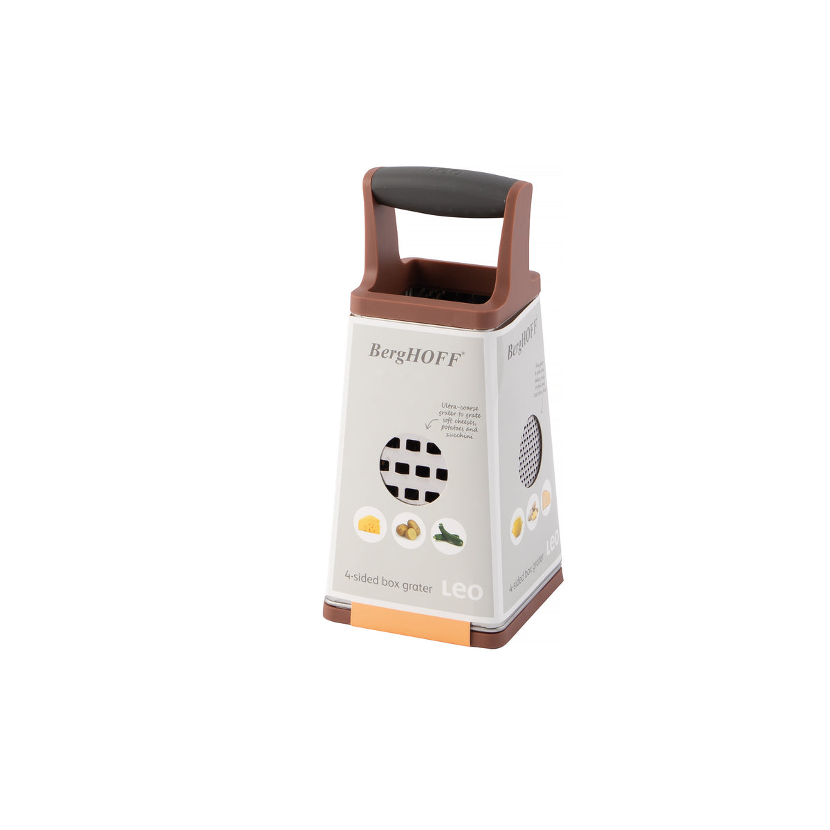 Leo 4-Sided Square Grater – 3