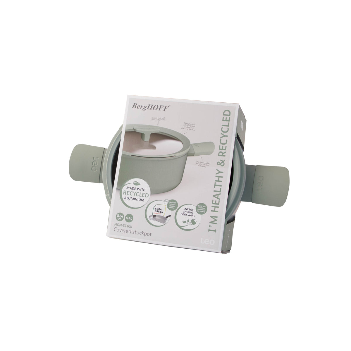 Balance nepiedegošais katls ar vāku 24 × 11,5 cm, Sage – 3