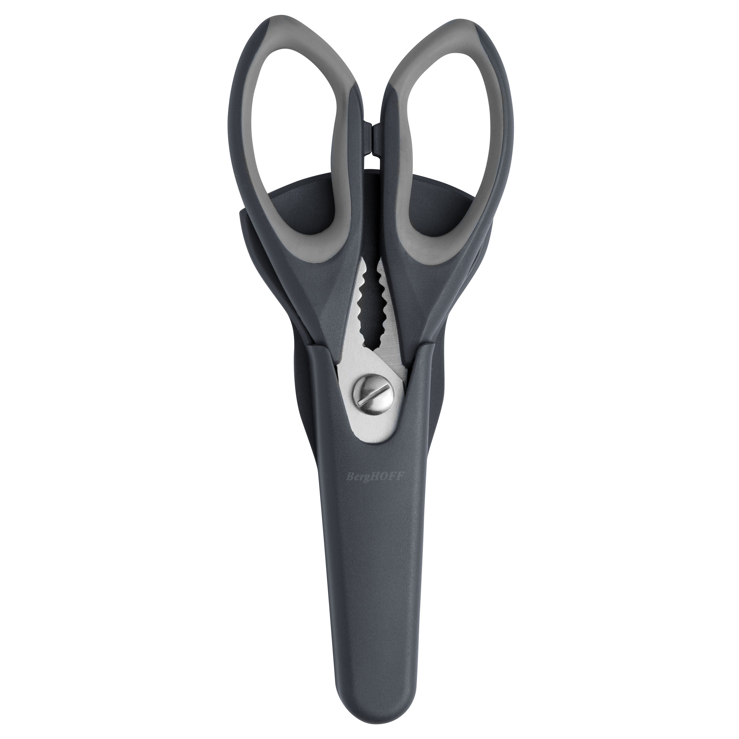 BergHOFF 2-Piece Scissors Set
– Stainless Steel with Magnetic Sheath for Safe &amp; Easy Storage