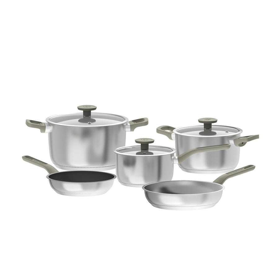 Bolt 8-Piece Stainless Steel Cookware Set