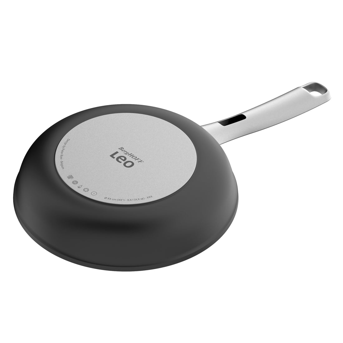 BergHOFF 24cm Frying Pan - Phantom Series with Ceramic Non-Stick & Detachable Oven-Safe Handle