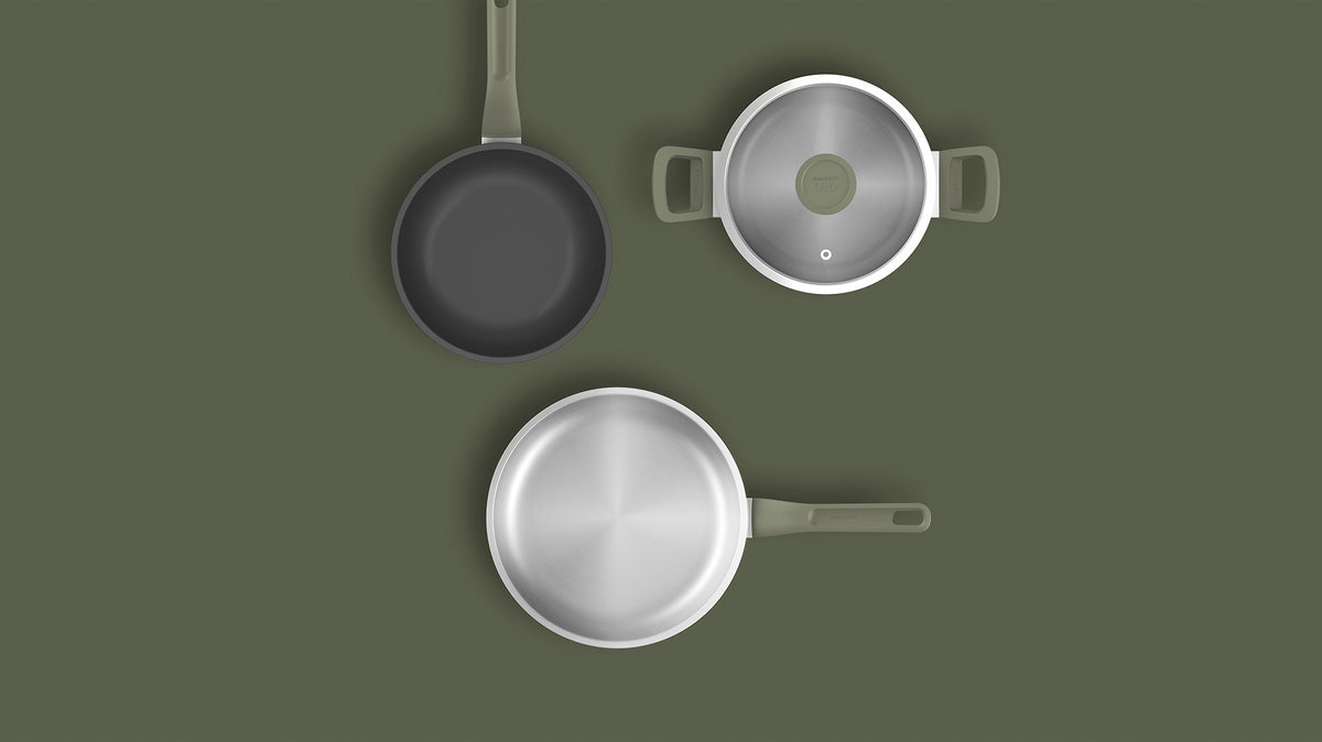 Bolt 8-Piece Stainless Steel Cookware Set – 6