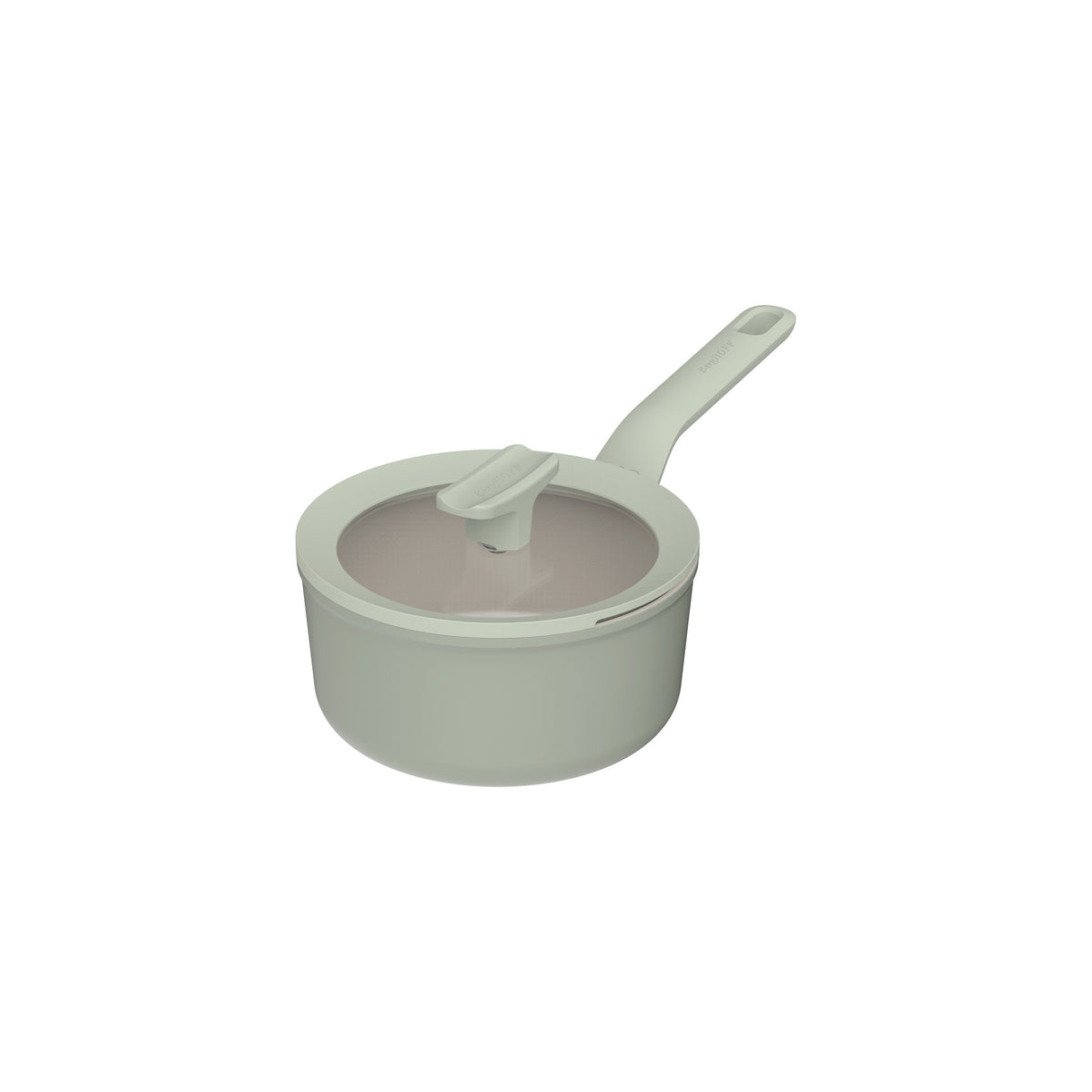 Balance антипригарный ковш с крышкой 18 см, Sage