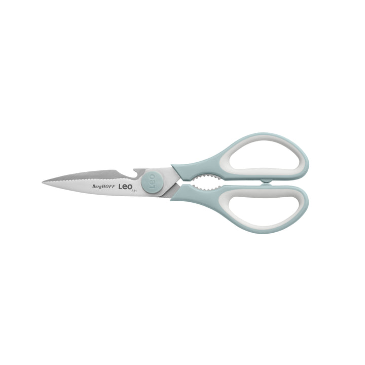 BergHOFF Kitchen Scissors - Glints Spirit and Slate with Magnetic Knife Block Storage and Non-Slip Grip