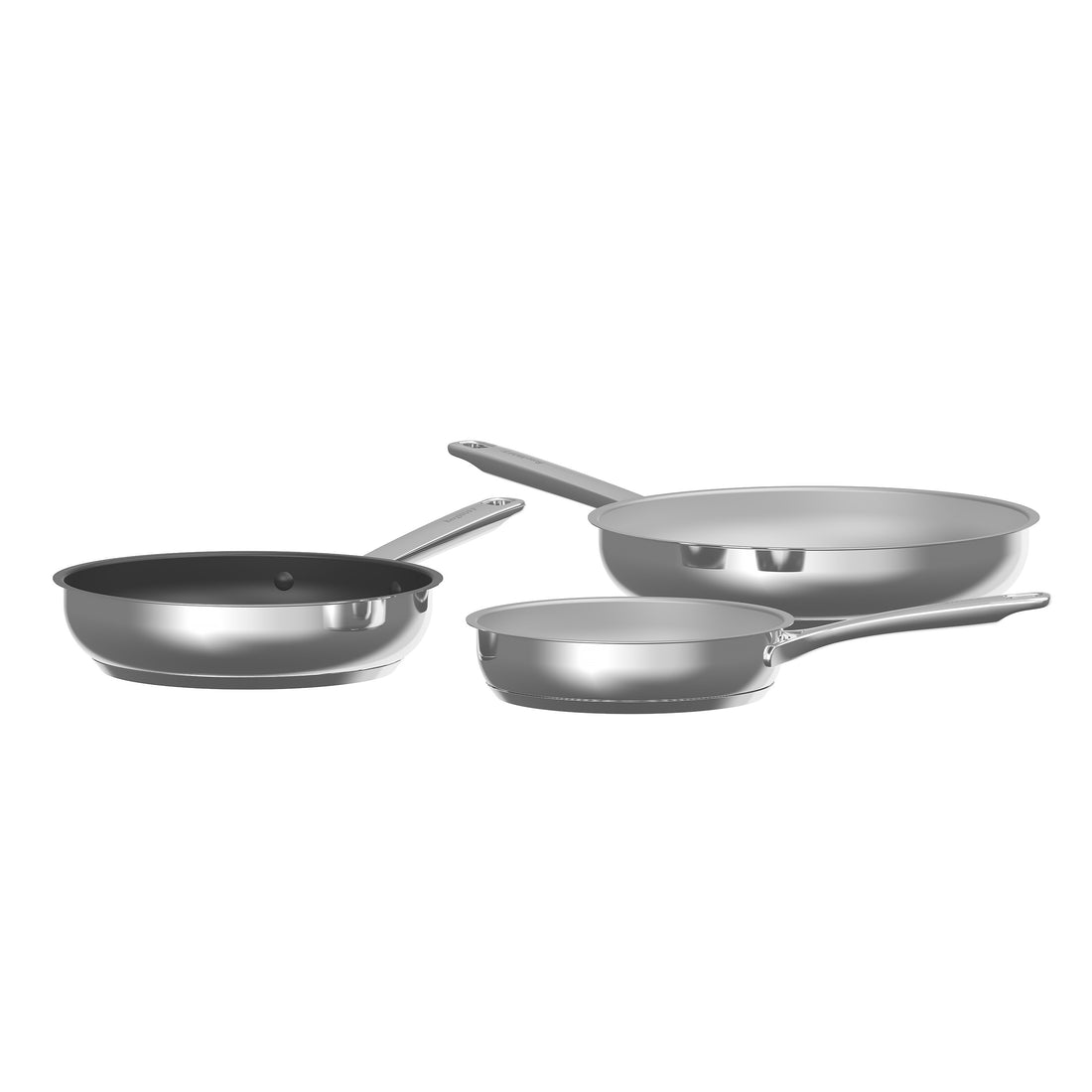 BergHOFF Helix 3‑pc Frying Pan Set, 20/24/28 cm