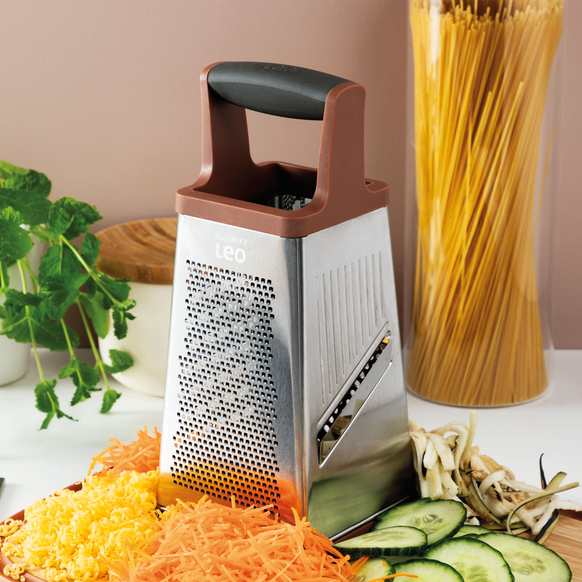 Leo 4-Sided Square Grater – 5