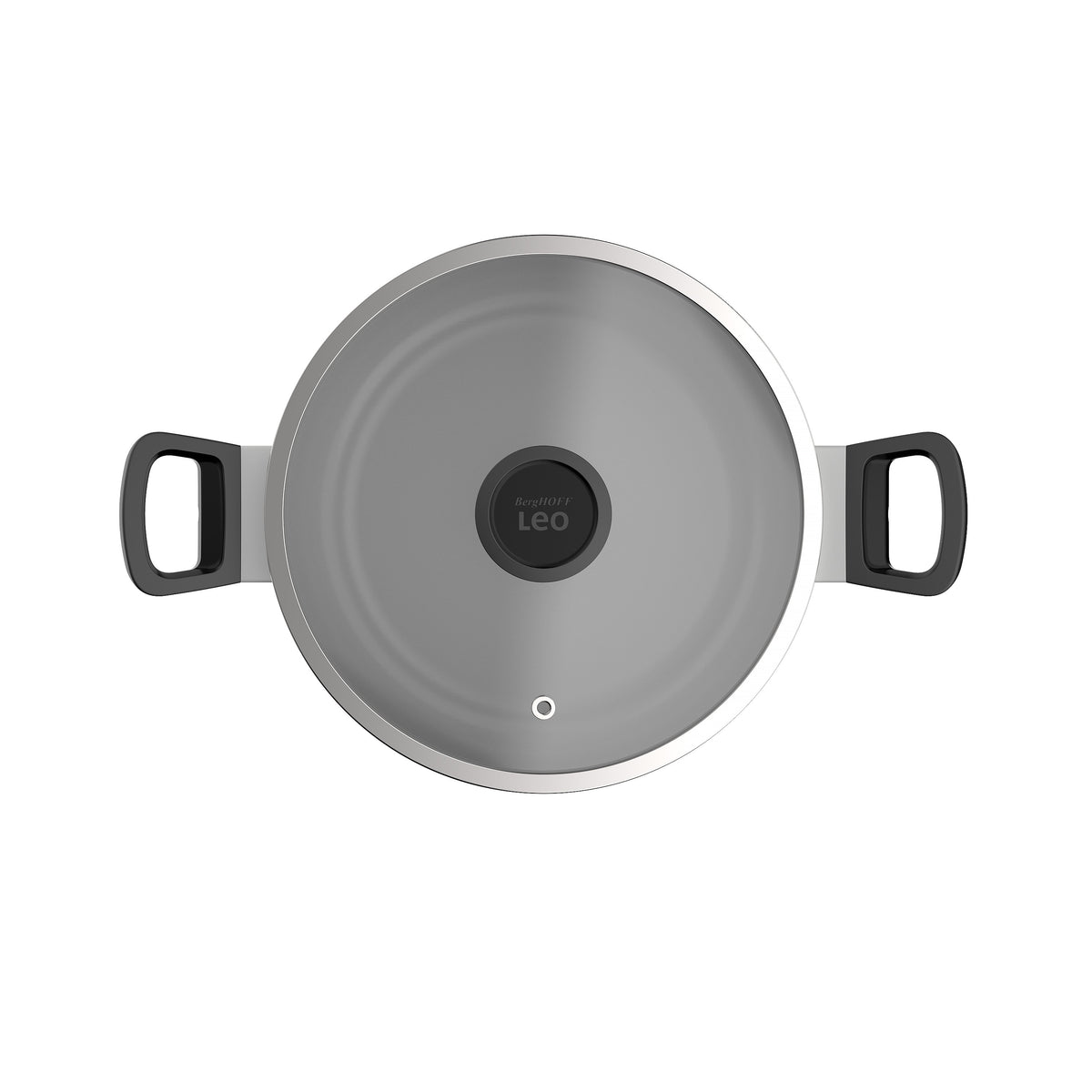 Glints nepiedegošais katls ar vāku 24 cm, Spirit – 3
