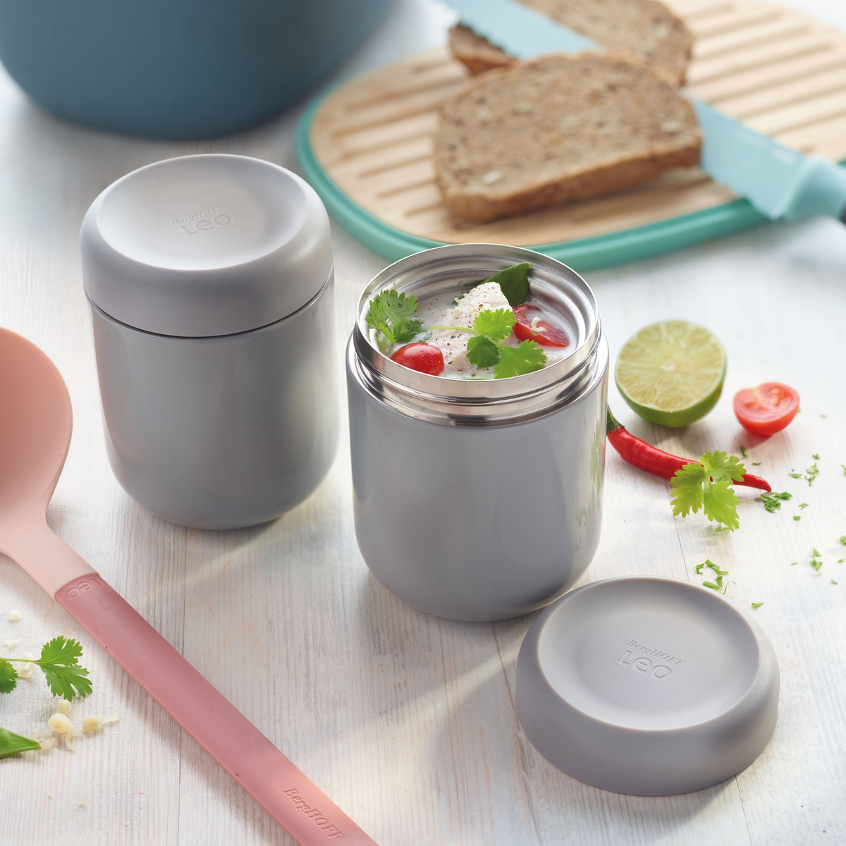 Leo nerūsējošā tērauda pārtikas termoss 0,5 l – 3