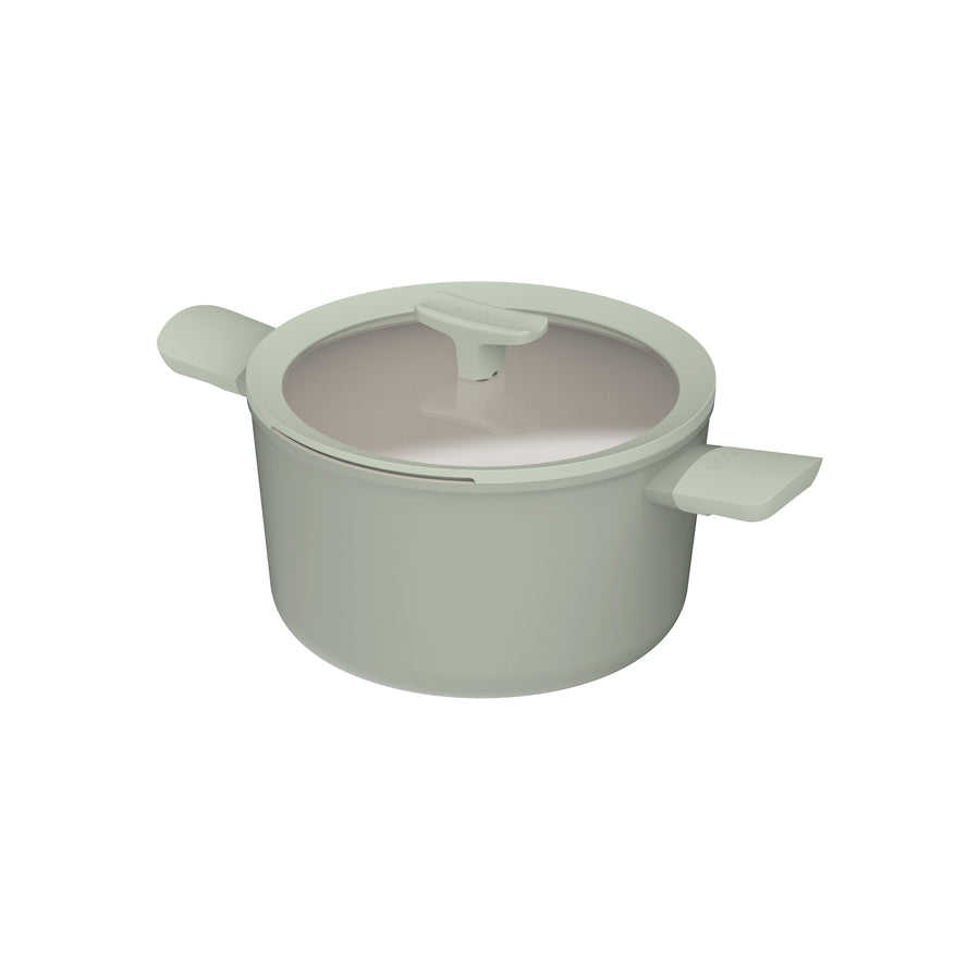 Balance Non-stick Covered Stockpot 24 × 14 cm, Sage