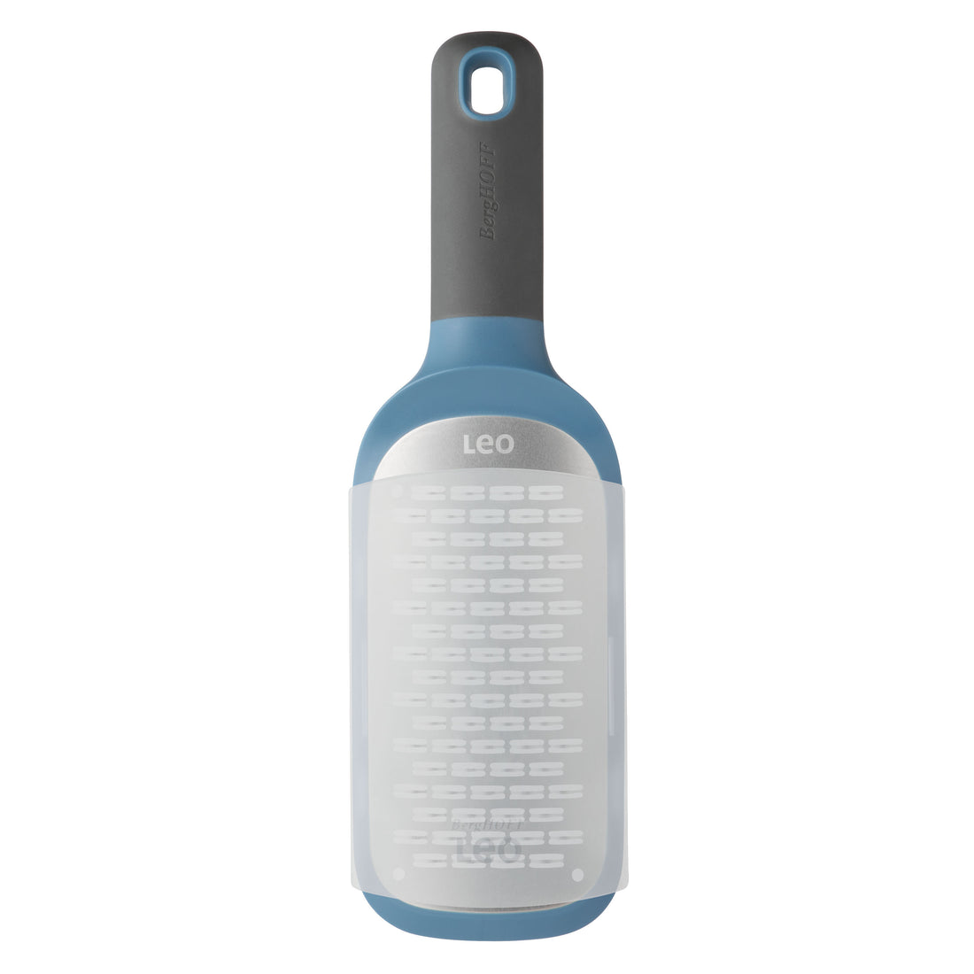 BergHOFF Ribbon Paddle Grater - Dual-Direction Stainless Blade with Soft-Grip Handle and Safety Cover